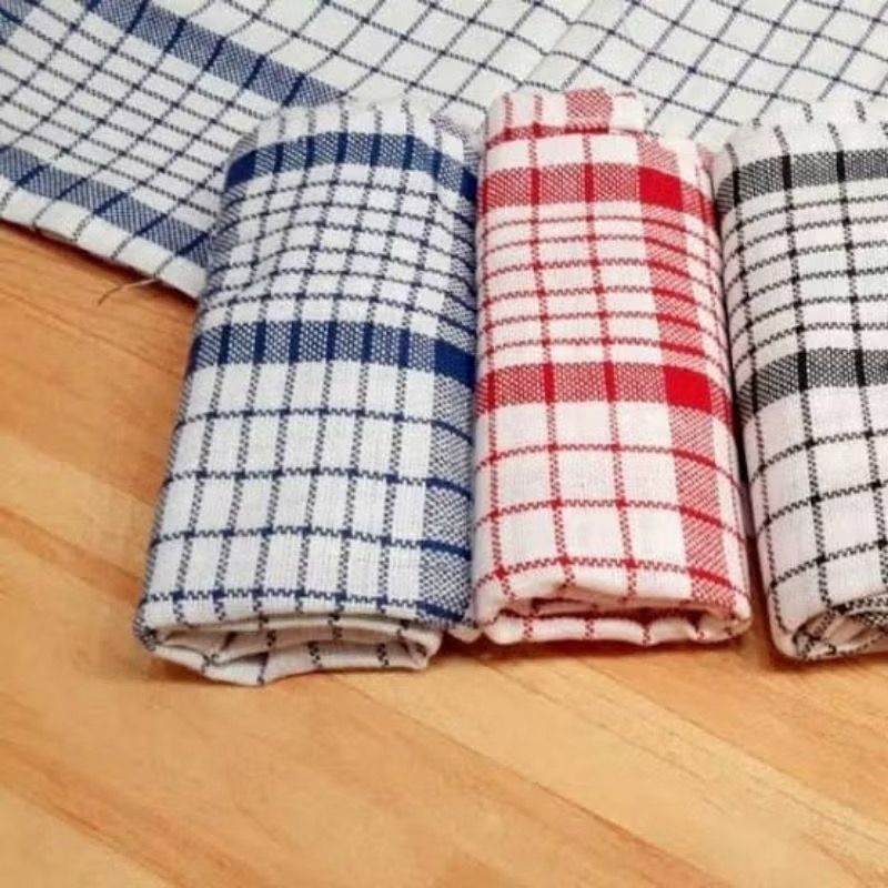 lap serbet kotak kotak dan handuk kotak kotak koepat palapa jumbo