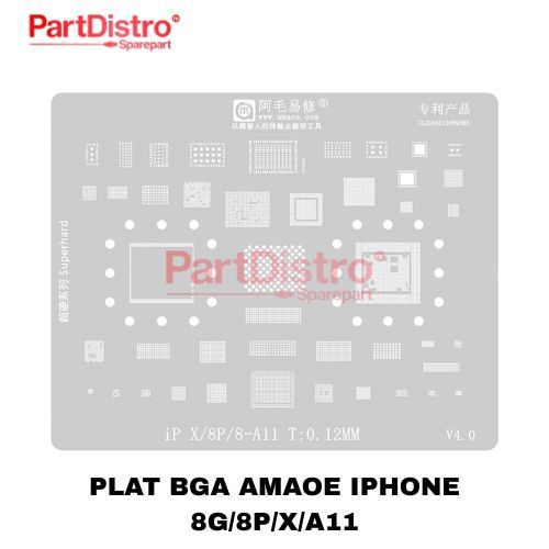 PLAT BGA AMAOE IPHONE 8G/8P/X/A11