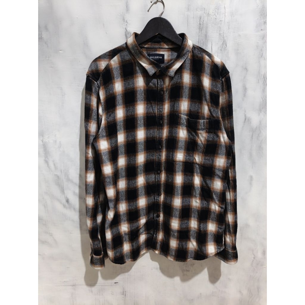 Flanel Veterano Tebal By Pull & Bear