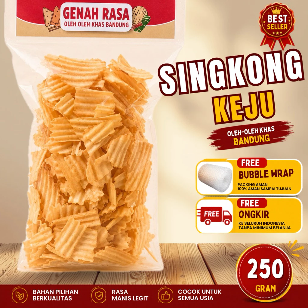 Chuba Singkong Bakar Keju 250 g