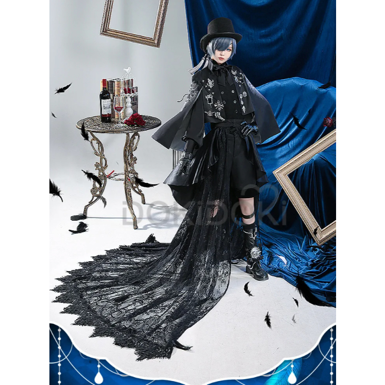 1/3 Delusion  Ciell Cosplay Anime  Ciell Phantomhivee Costume 15th Anniversary Cosplay Halloween