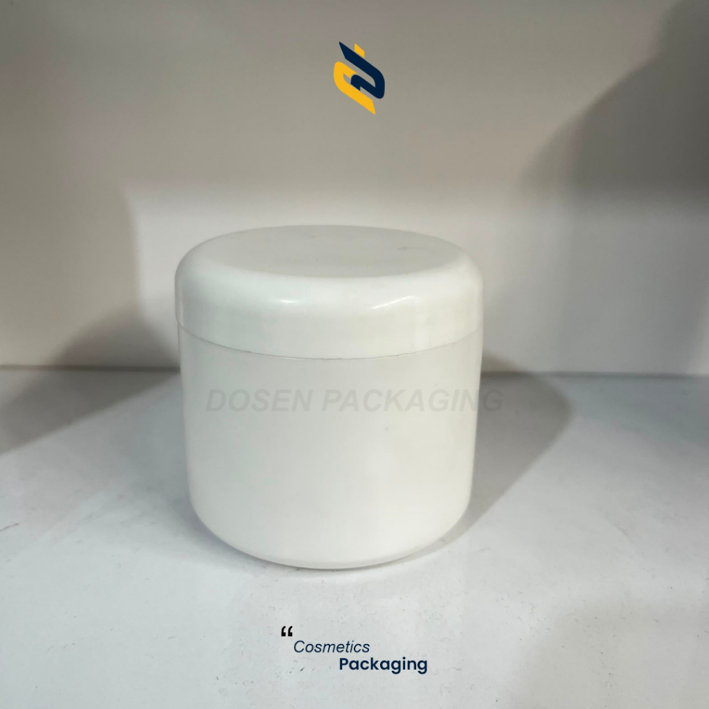 POT SCRUB LULUR 250ML HDPE POT KENCLENG 250ML PUTIH SCRUB HDPE POT JAR 250ML PUTIH 250 GRAM