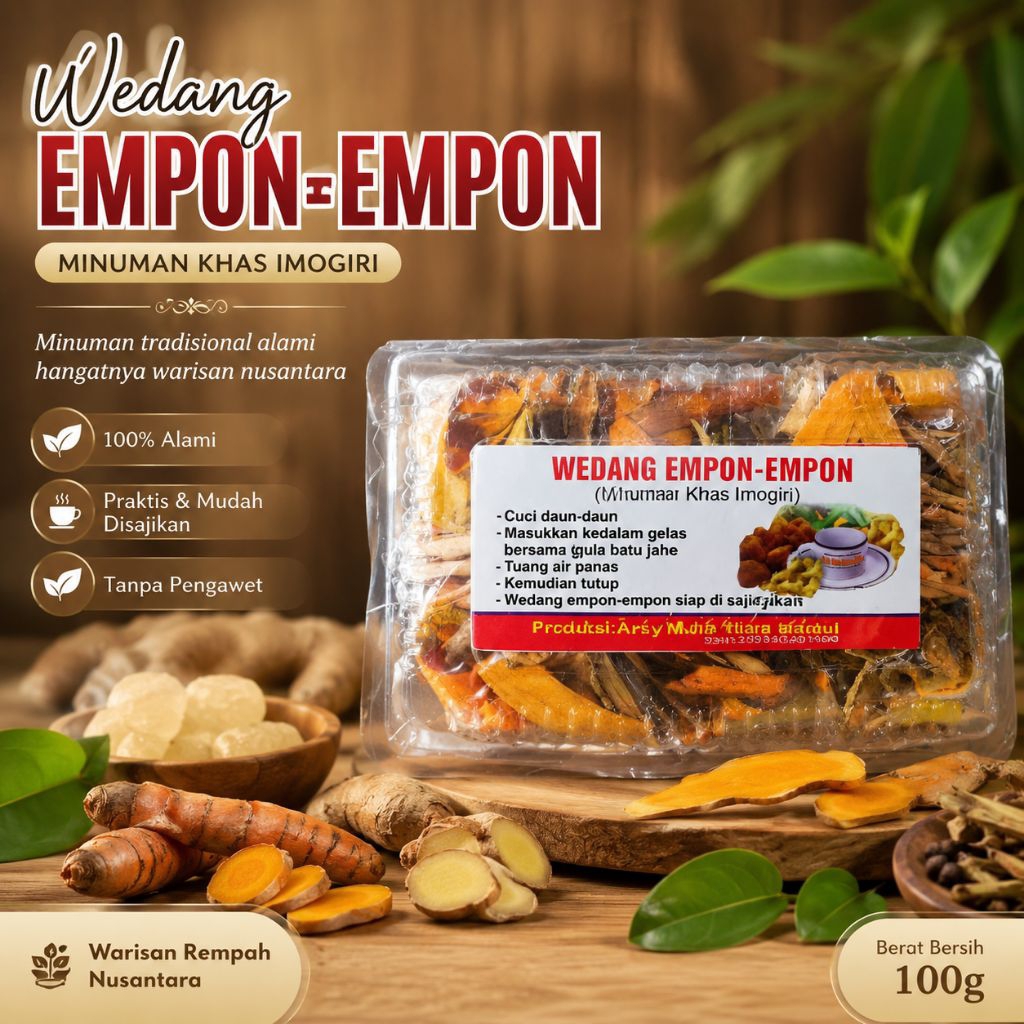 Wedang empon-empon - wedang rempah - minuman kesehatan alami - meningkatkan imunitas tubuh - menangk