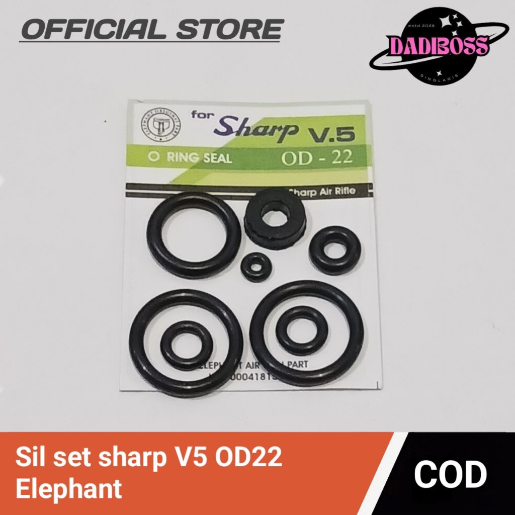 Sil set V5 OD22/25 ELEPAN