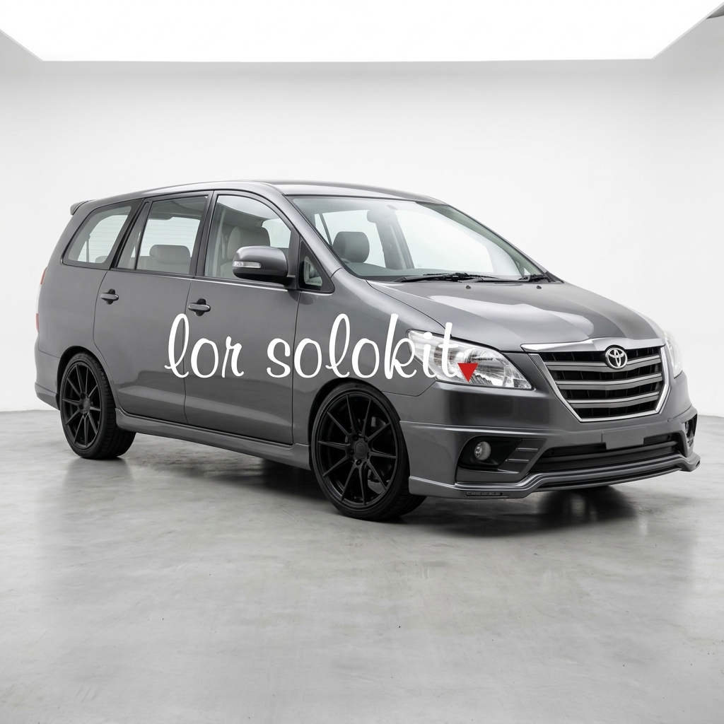 bumper Bodykit kijang Innova Vs Style 2013 2014 2015 Bodykit Inova Bodikit Inova
