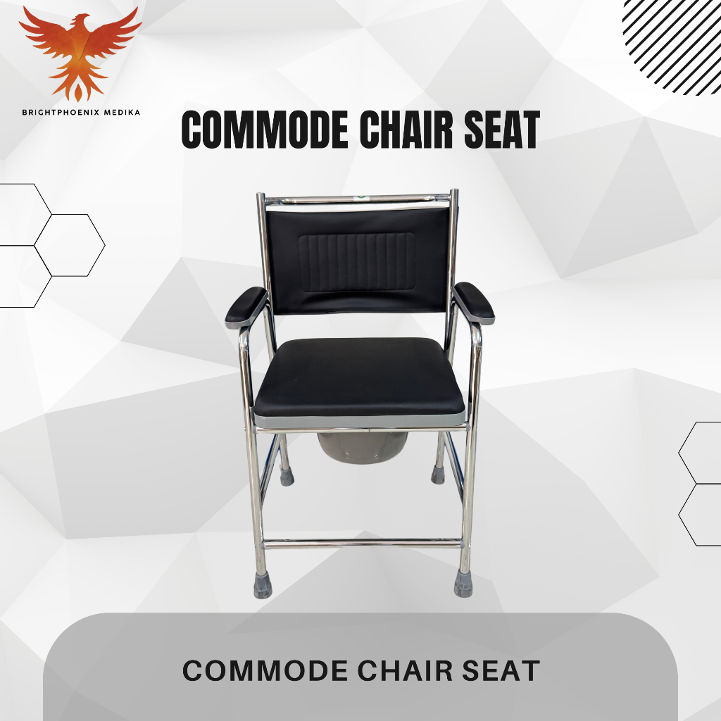 COMMODE CHAIR + SEAT