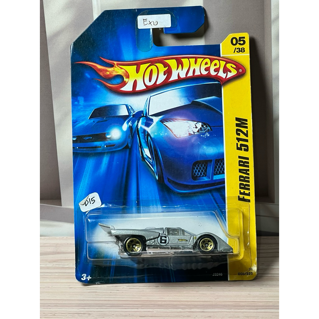 HOTWHEELS FERRARI 512M
