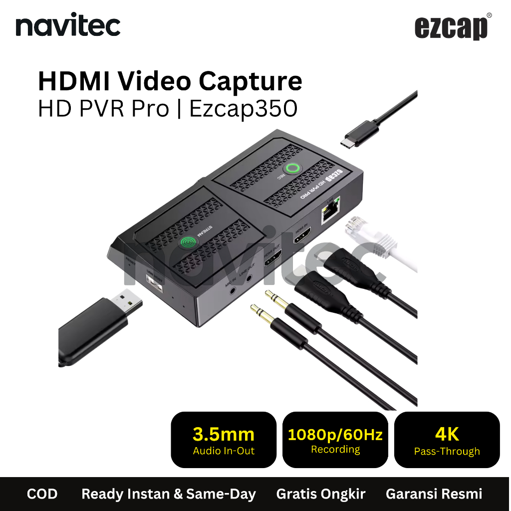 Ezcap350 HD PVR Pro HDMI Video Capture Ezcap 350
