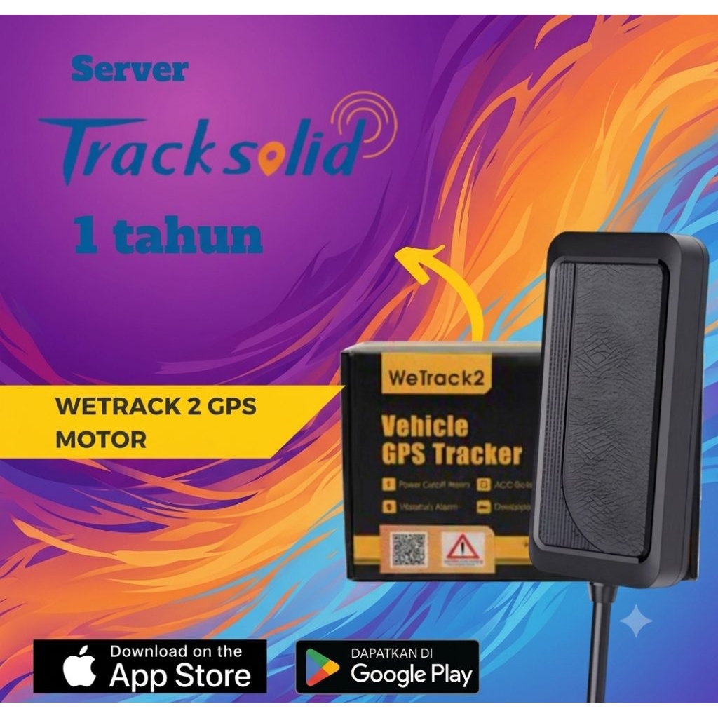 GPS Tracker Motor Wetrack 2 Original Garansi Garansi