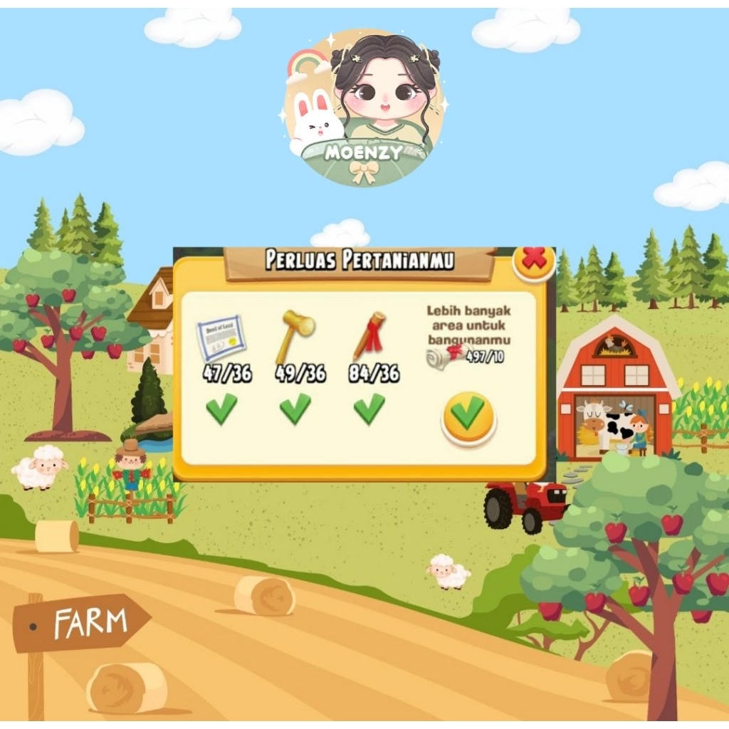 Paket ecer perluasan hay  day
