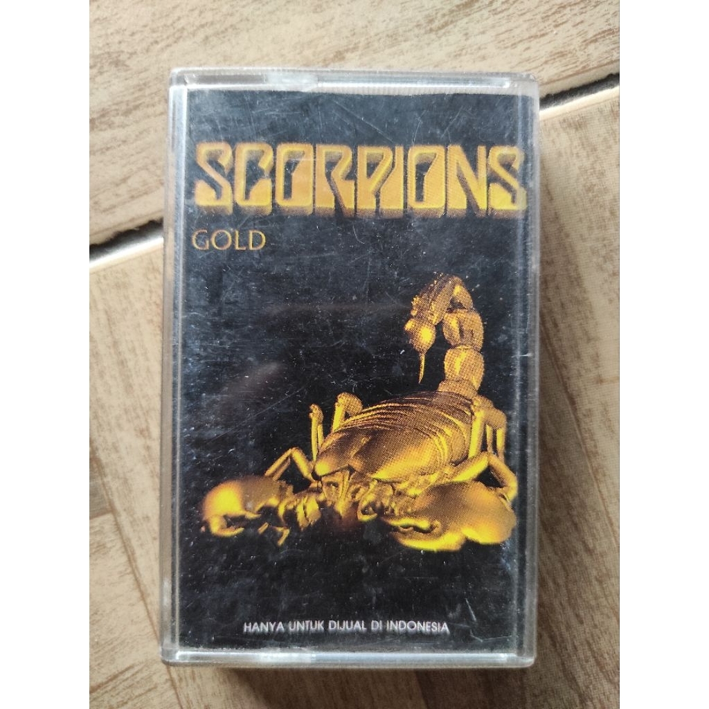 kaset pita SCORPIONS gold