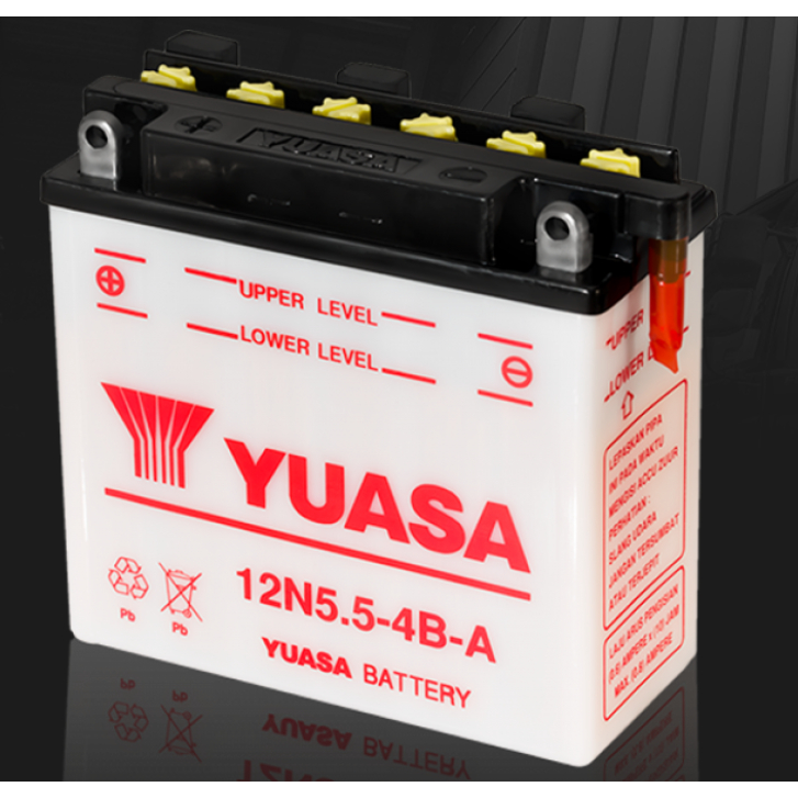 Yuasa Aki Motor 12N5.5-4BA 100% ORIGINAL