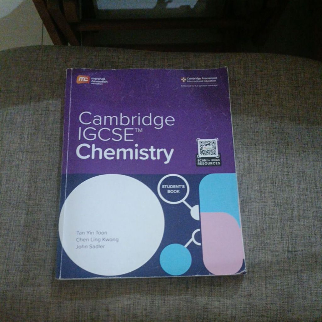 marshall cavendish education Cambridge igcse chemistry students book