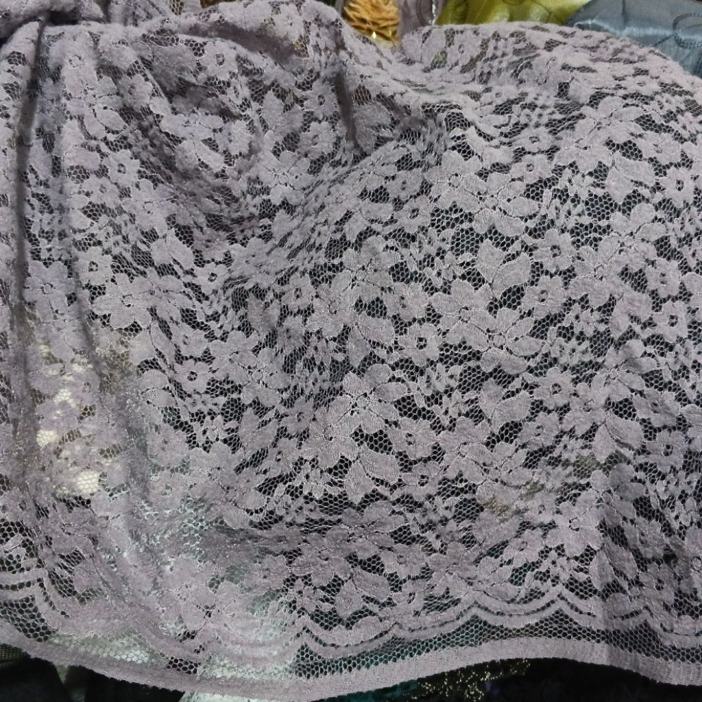 Bahan Brokat katun Premium ~ Kain Brokat Import ~ Bahan Meteran Brokat ~ Brokat Katun