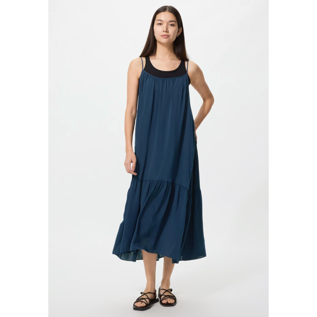 Women Tiered Camisole Dress UNIQLO Po Japan