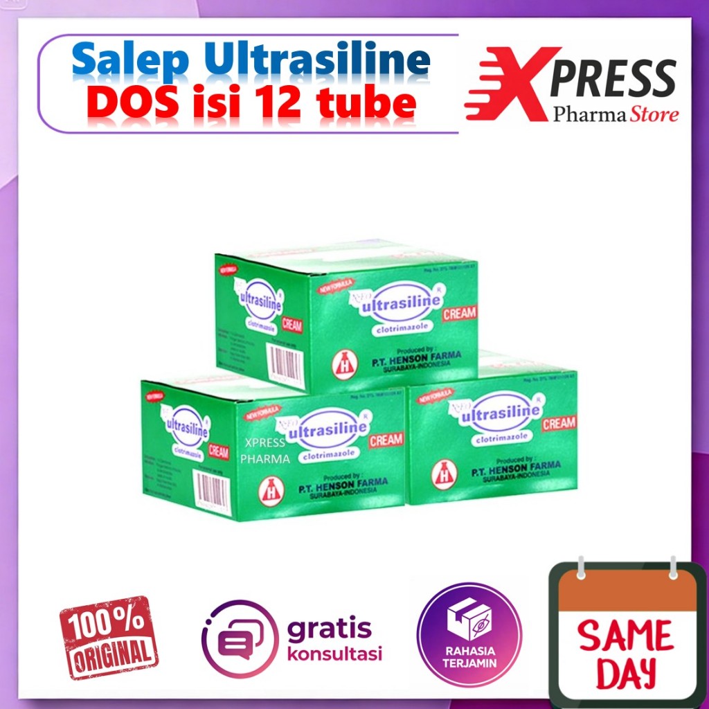 XPRESS  DOS Neo Ultrasiline Ultrasilline Ultrasilin Salep Ultrasillin Gatal Kulit Ketoconazole Dus B