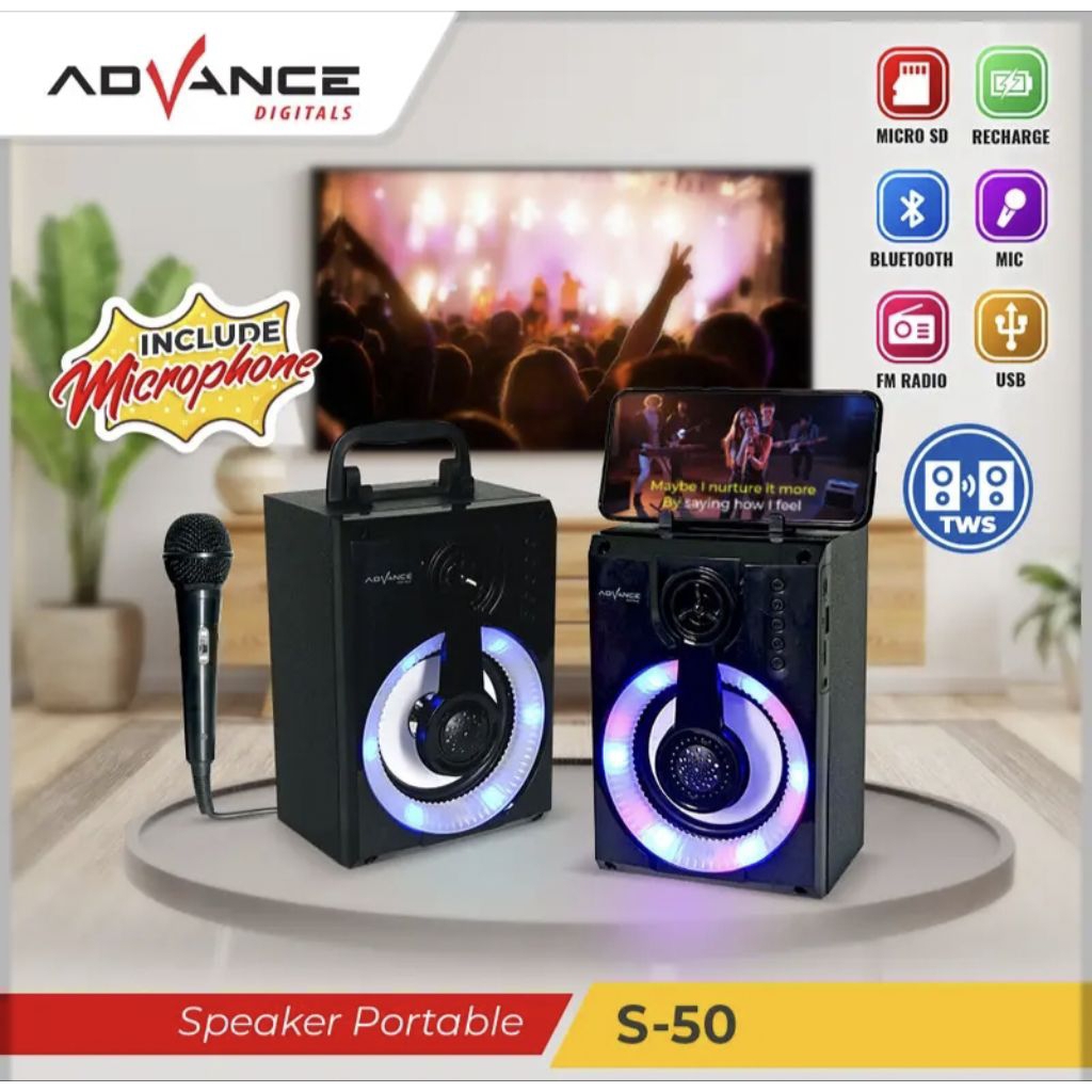 Speaker Advance S-50/Speaker Bluetooth