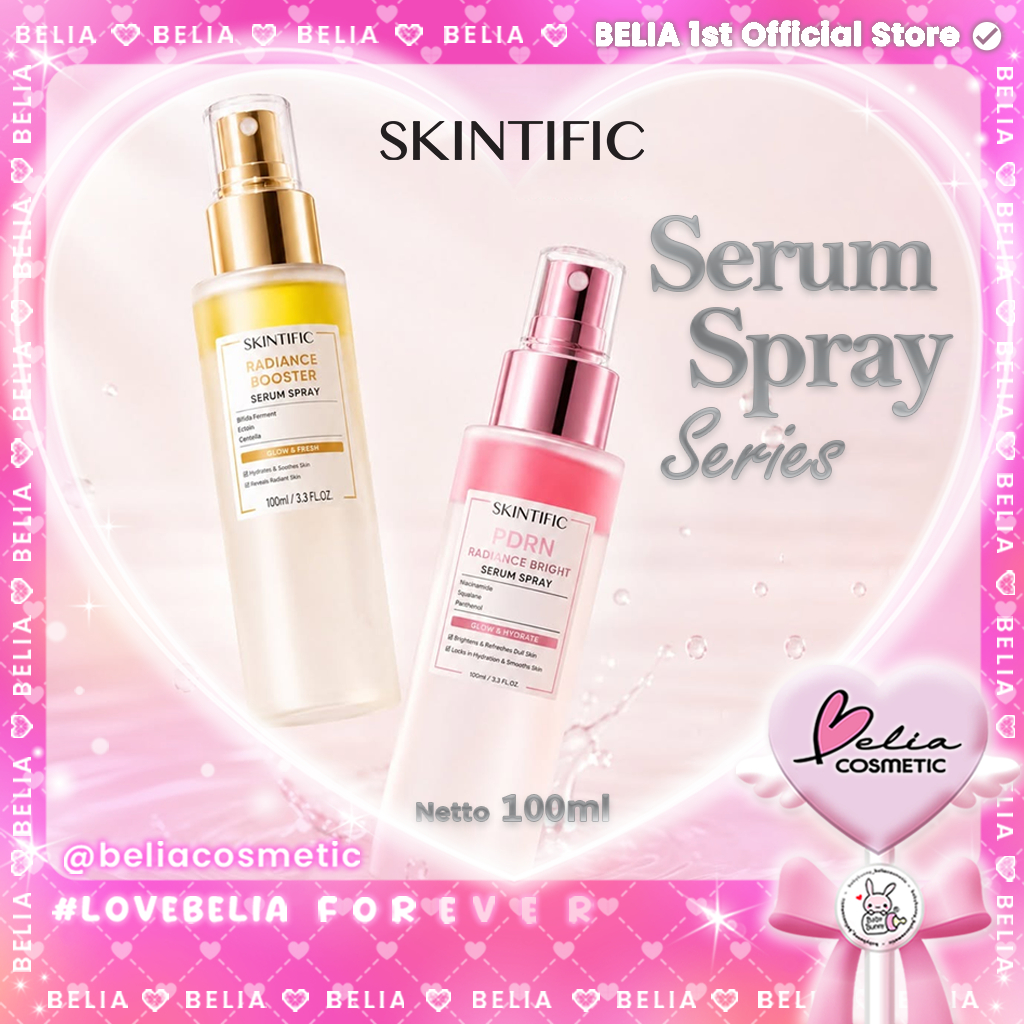 [ BELIA ] SKINTIFIC Serum Spray Series | Radiance Booster Serum Spray 100ml | PDRN Radiance Bright S