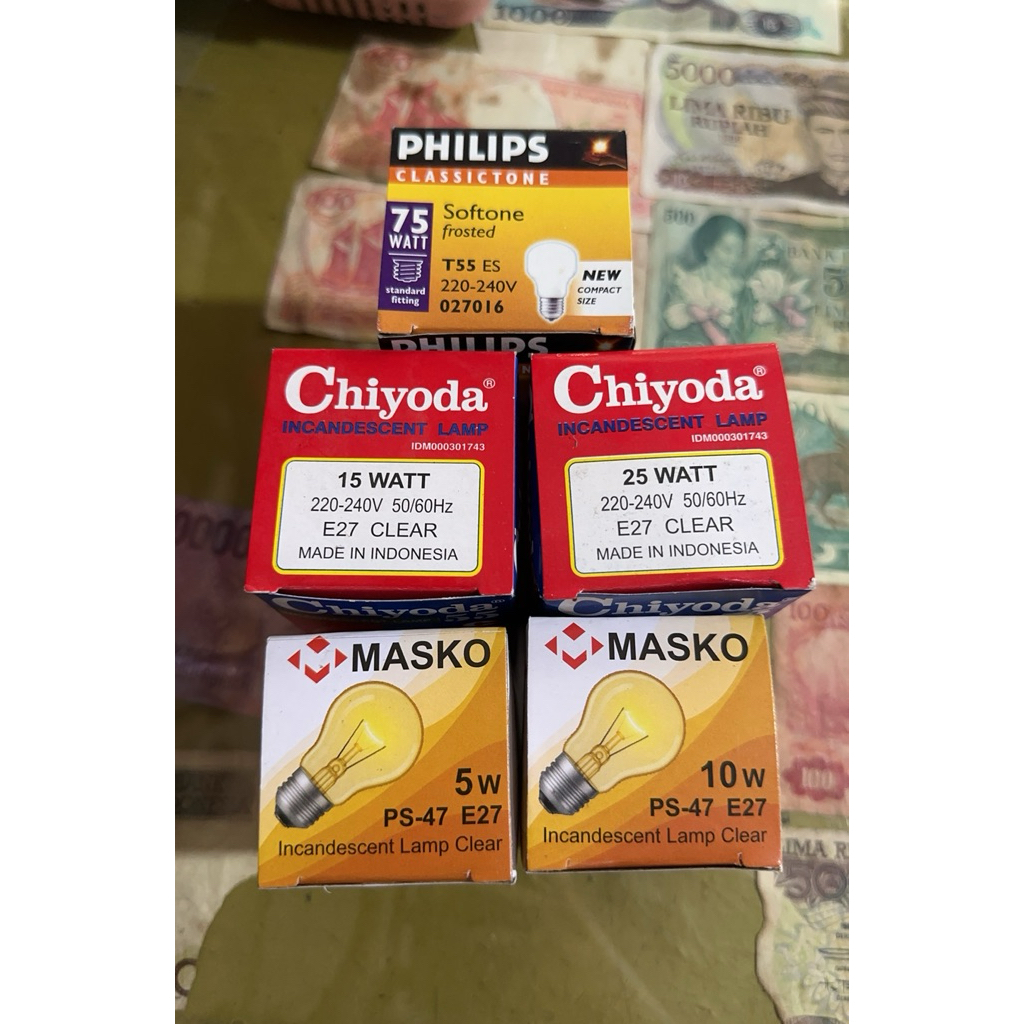 Lampu Pijar Lampu Ayam MASKO CHIYODA PHILIPS