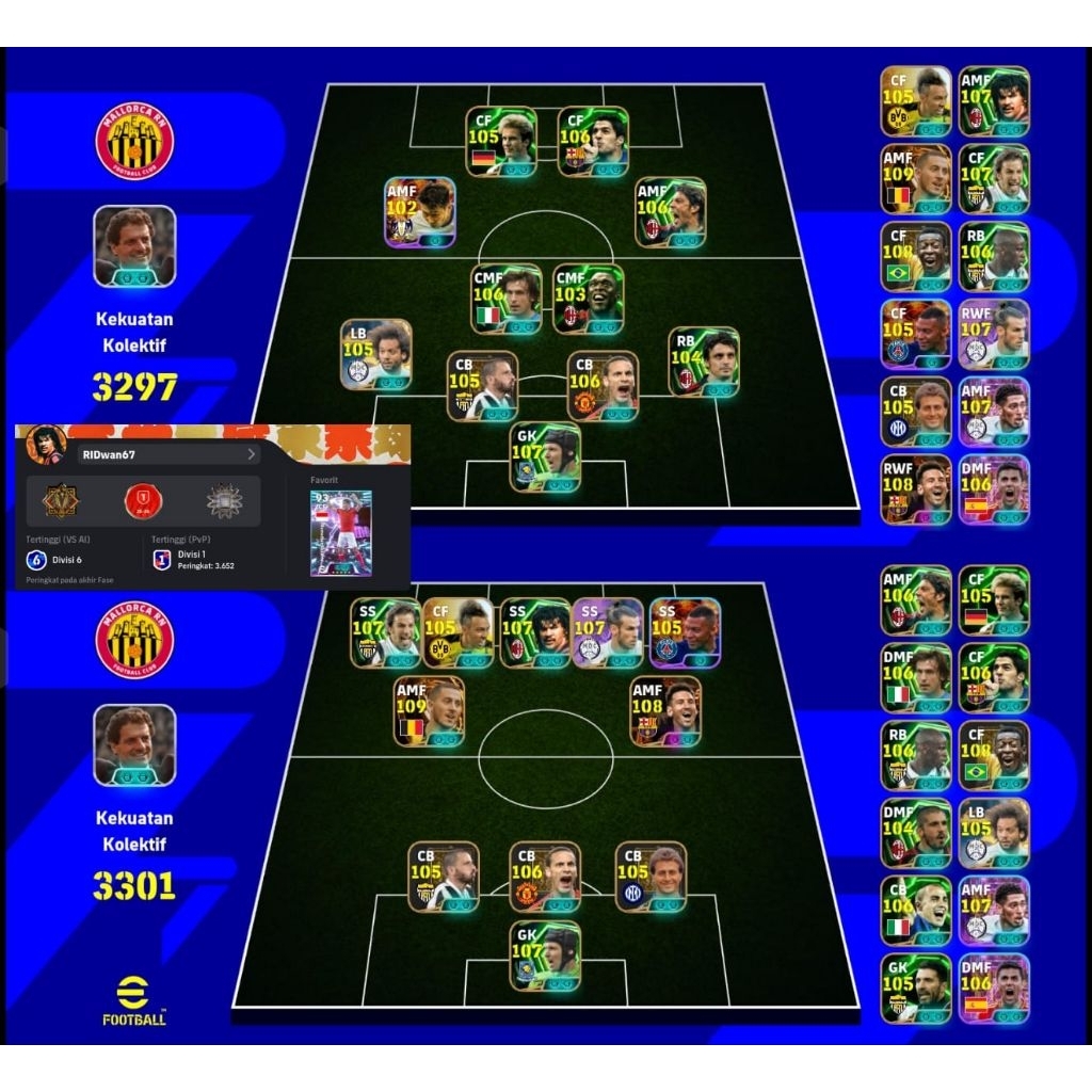 JUAL AKUN EFOOTBALL MOBILE 2026 GACOR MURAH