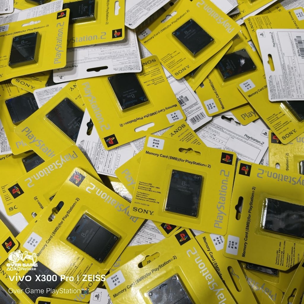 MEMORY CARD PS2 ORIGINAL PABRIK 8mb 16mb 32mb 64mb