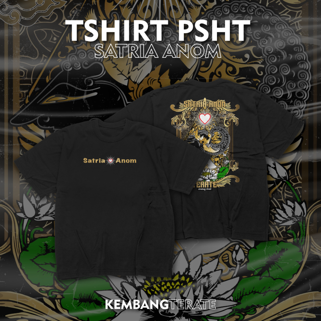 KAOS PSHT SATRIA ANOM DISTRO PSHT WAYANG - KEMBANGTERATE