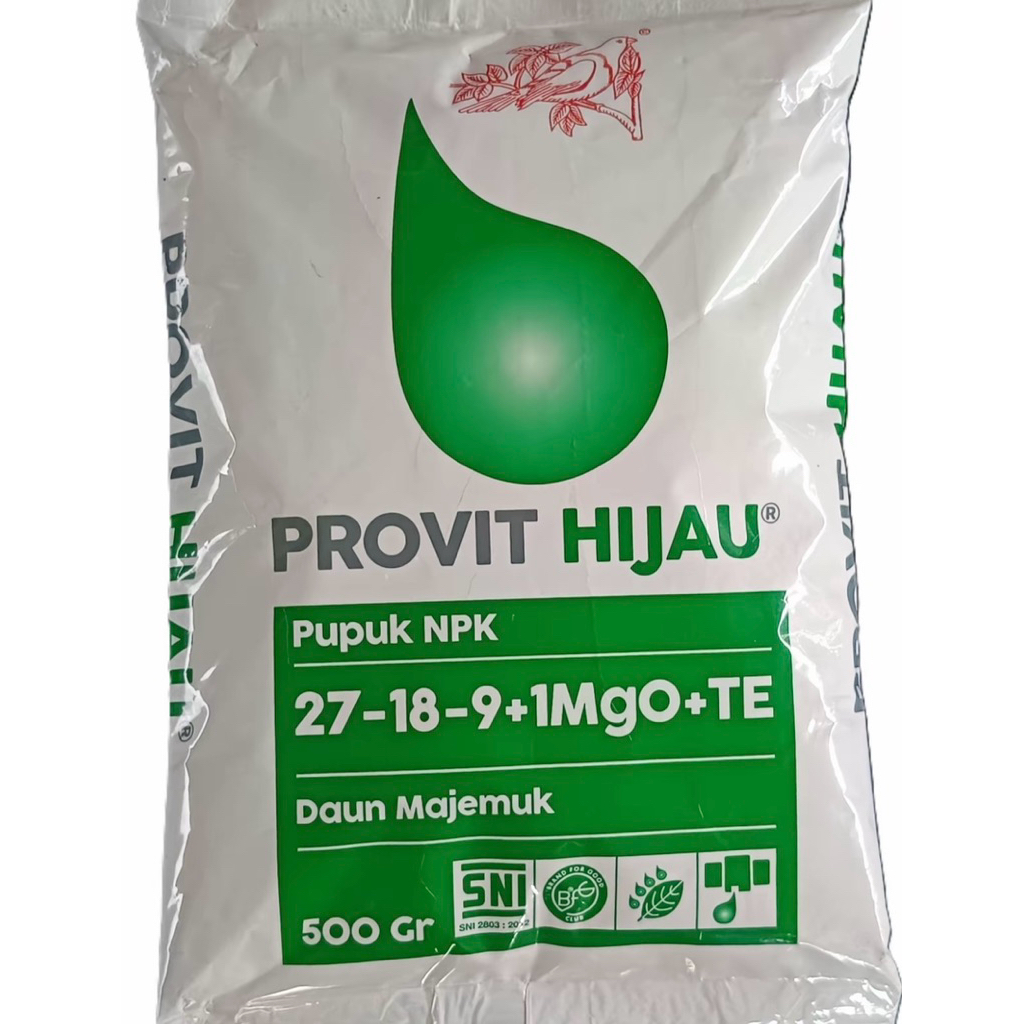 Pupuk meroke provit hijau 500gram