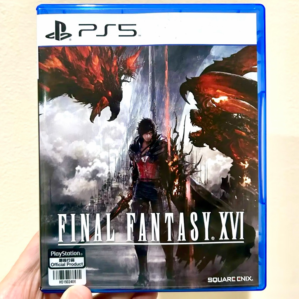 Final Fantasy XVI Ps5 FF 16 Playstation Ps 5 FF 16 Ffxvi ff16 fantasi kaset ps 5 ori game games orig