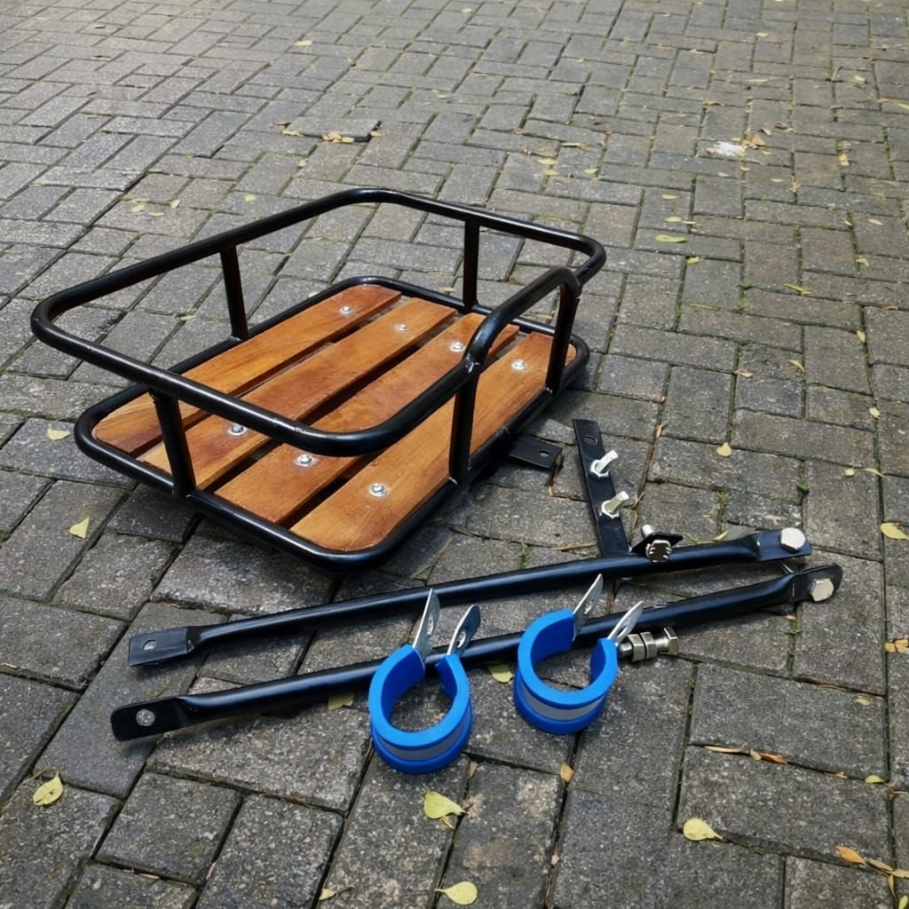 KERANJANG DEPAN SEPEDA ORIGINAL UNIVERSAL PNP MTB MINION FIXIE MINIVELO 27.5 20 INCHIE INCHI SEPEDA 