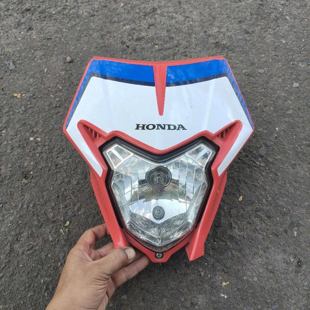 Head lamp depan CRF 150L Original (bekas)