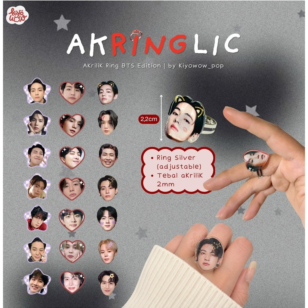 CINCIN BTS | RING BTS | BTS Kpop Merch by Kiyowow