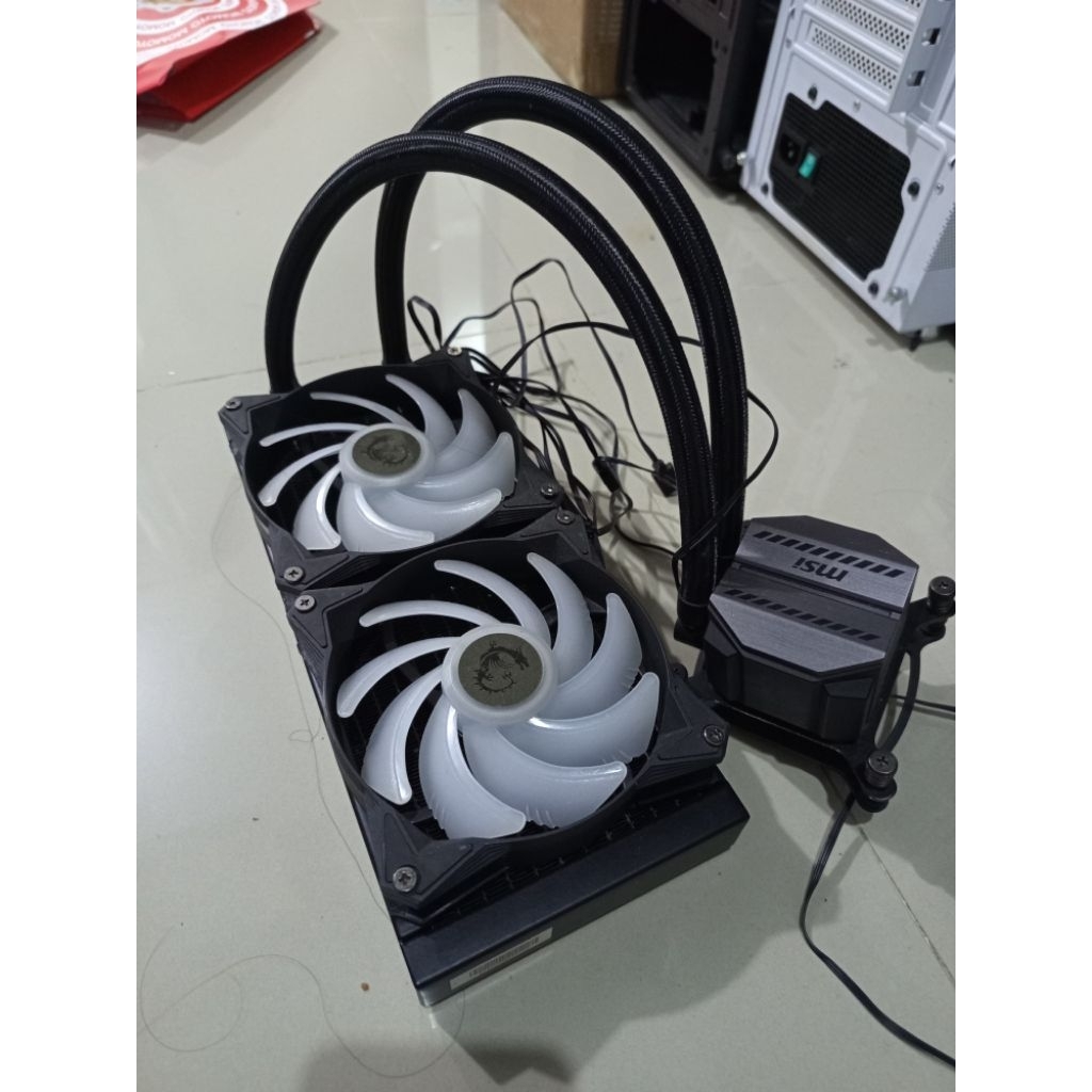 watercooling aio liquid cooling msi coreliquid 240 argb id cooling frostflow noctua