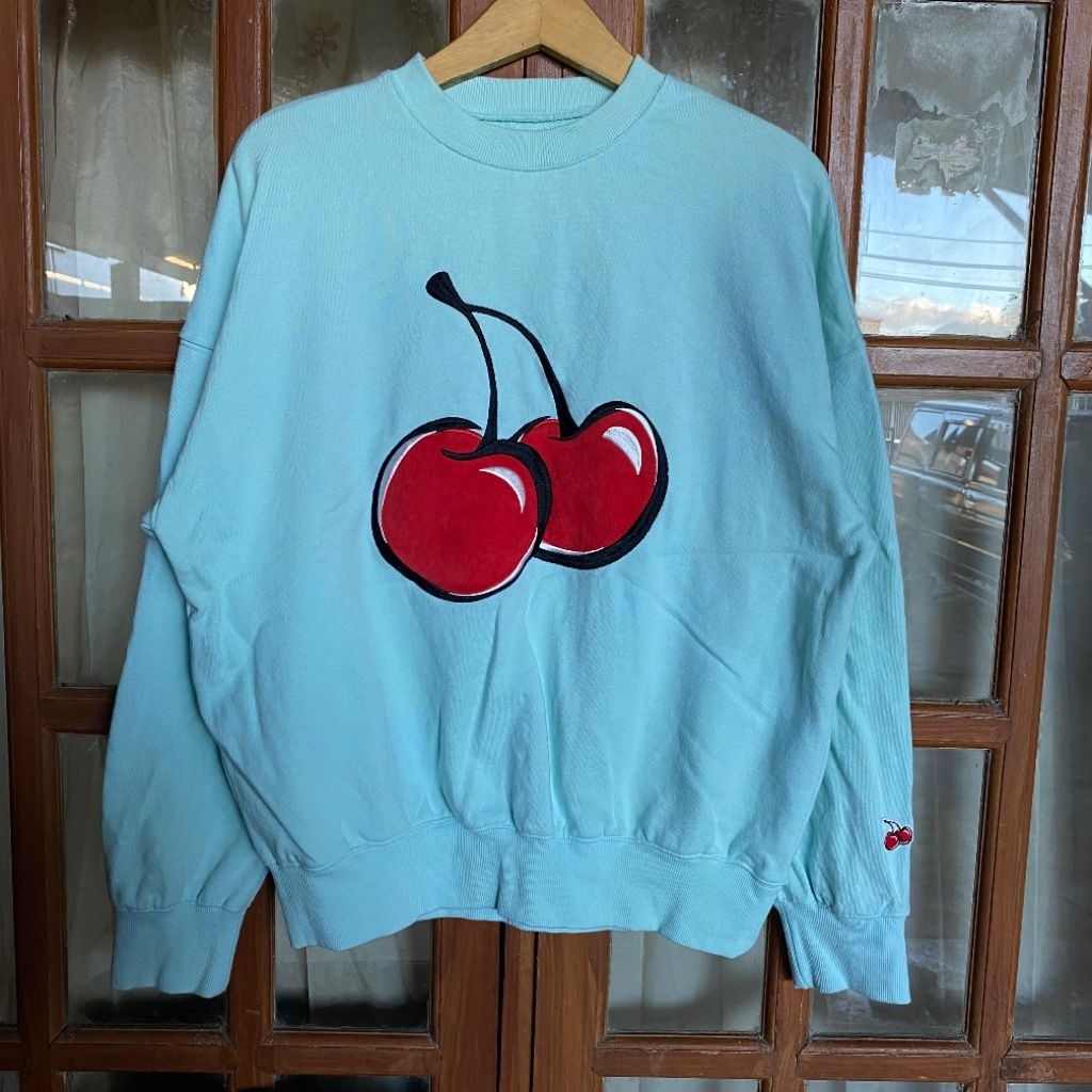 Kirsh Big Cherry Sweatshirt (1 fit M/L)