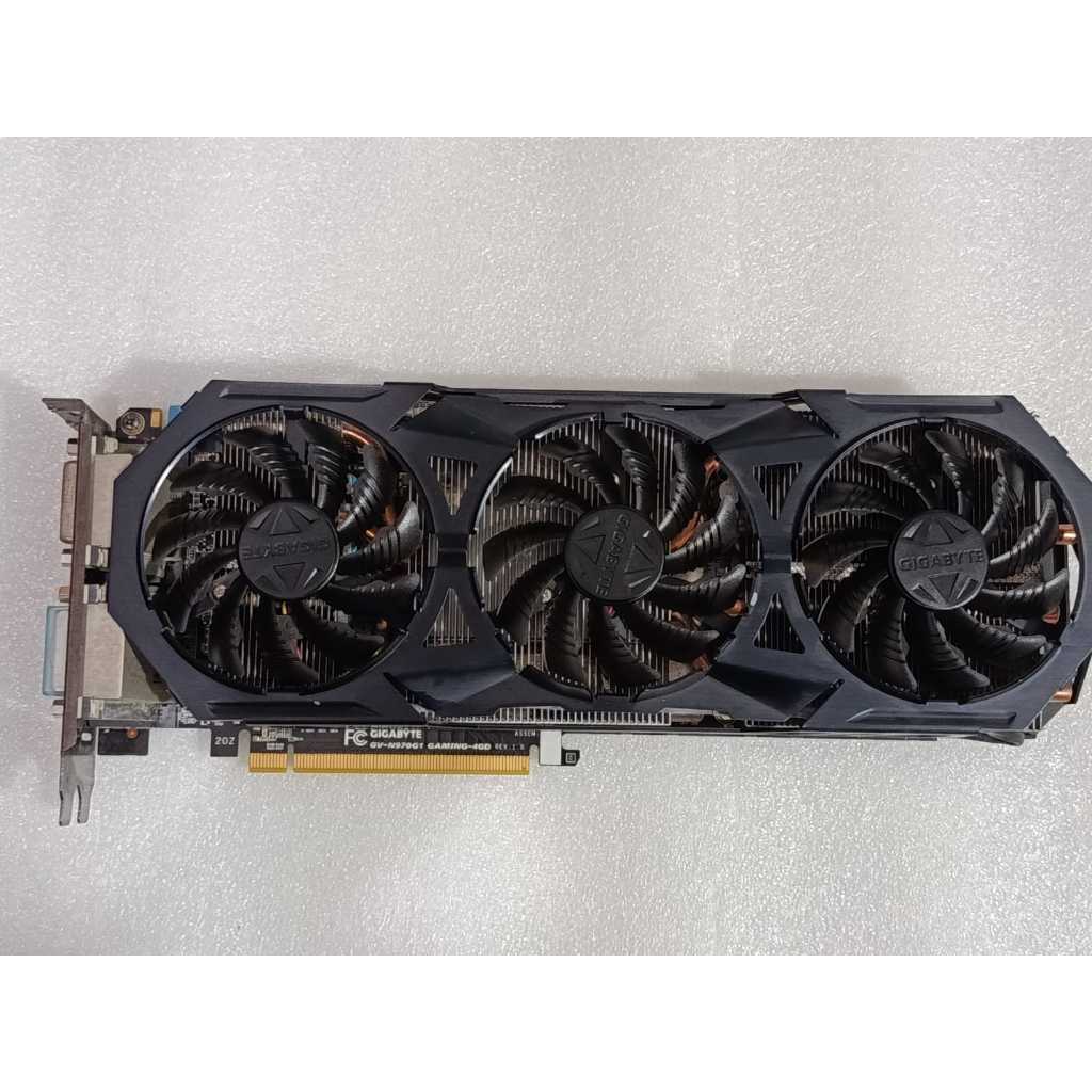 GIGABYTE GAMING G1 GTX 970 4GB 256BIT DDR5 LAMPU LED LIKE NEW