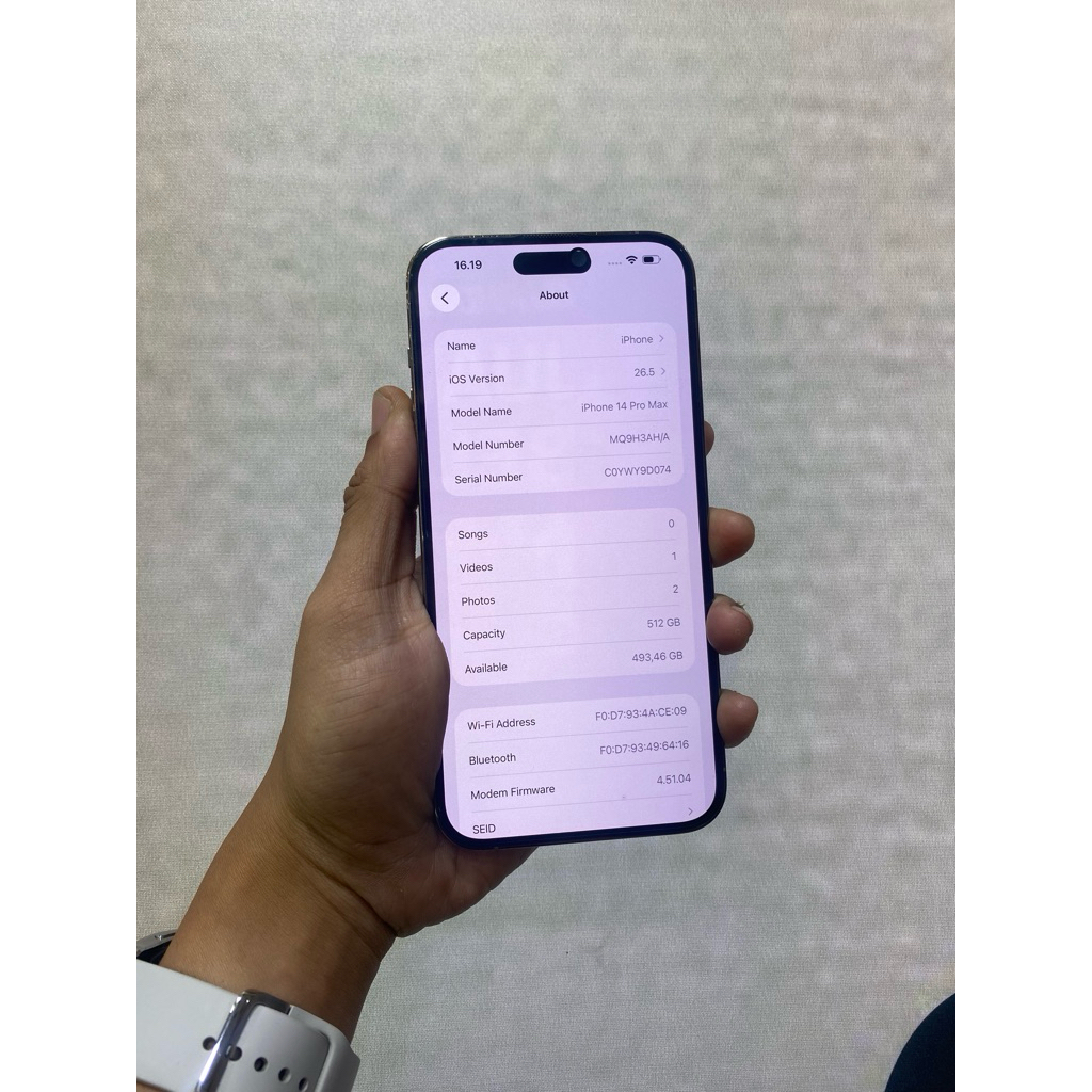 iphone 14 pro max 512gb inter