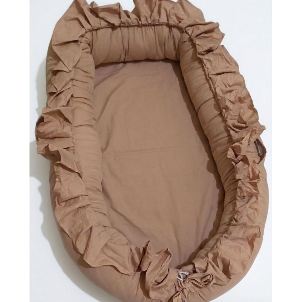 baby nest kasur kolam bayi warna milo - preloved