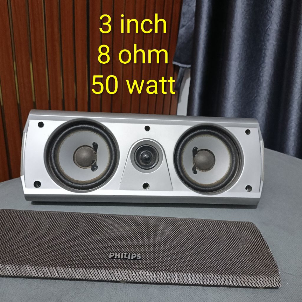 SPEAKER CENTER PASIF PHILIPS ORIGINAL