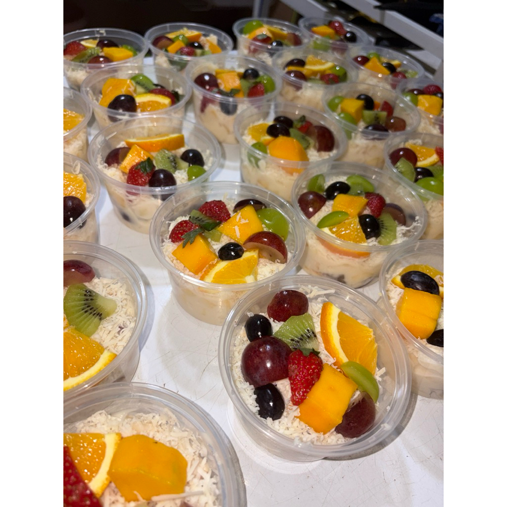 Salad buah cup 300ml salad buah full buah