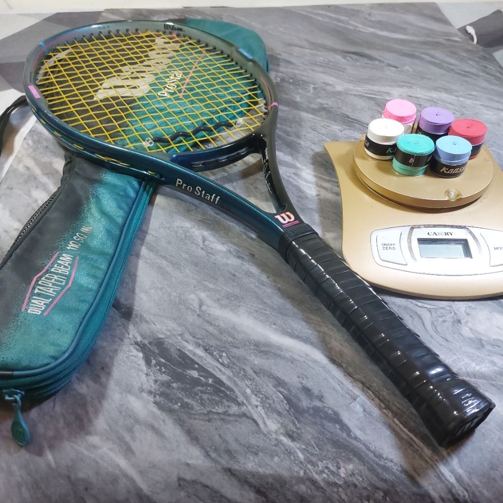 RAKET TENIS ORIGINAL WILSON PRO STAFF 6.0 BEKAS 343 MASIH BAGUS SIAP SMASH