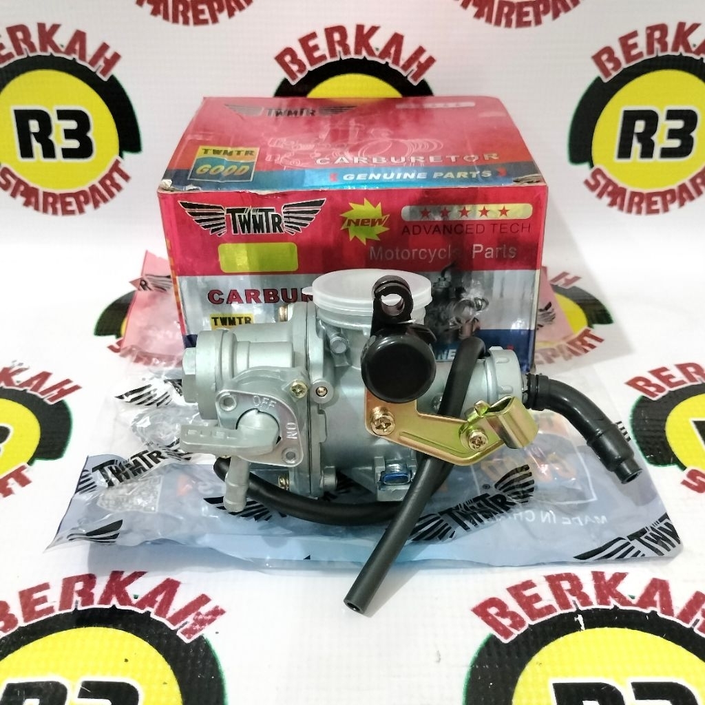 Karburator Viar bit 100cc kabel satu motor roda tiga -Sedia sparepart motor roda3 Viar bit Nozomi sr