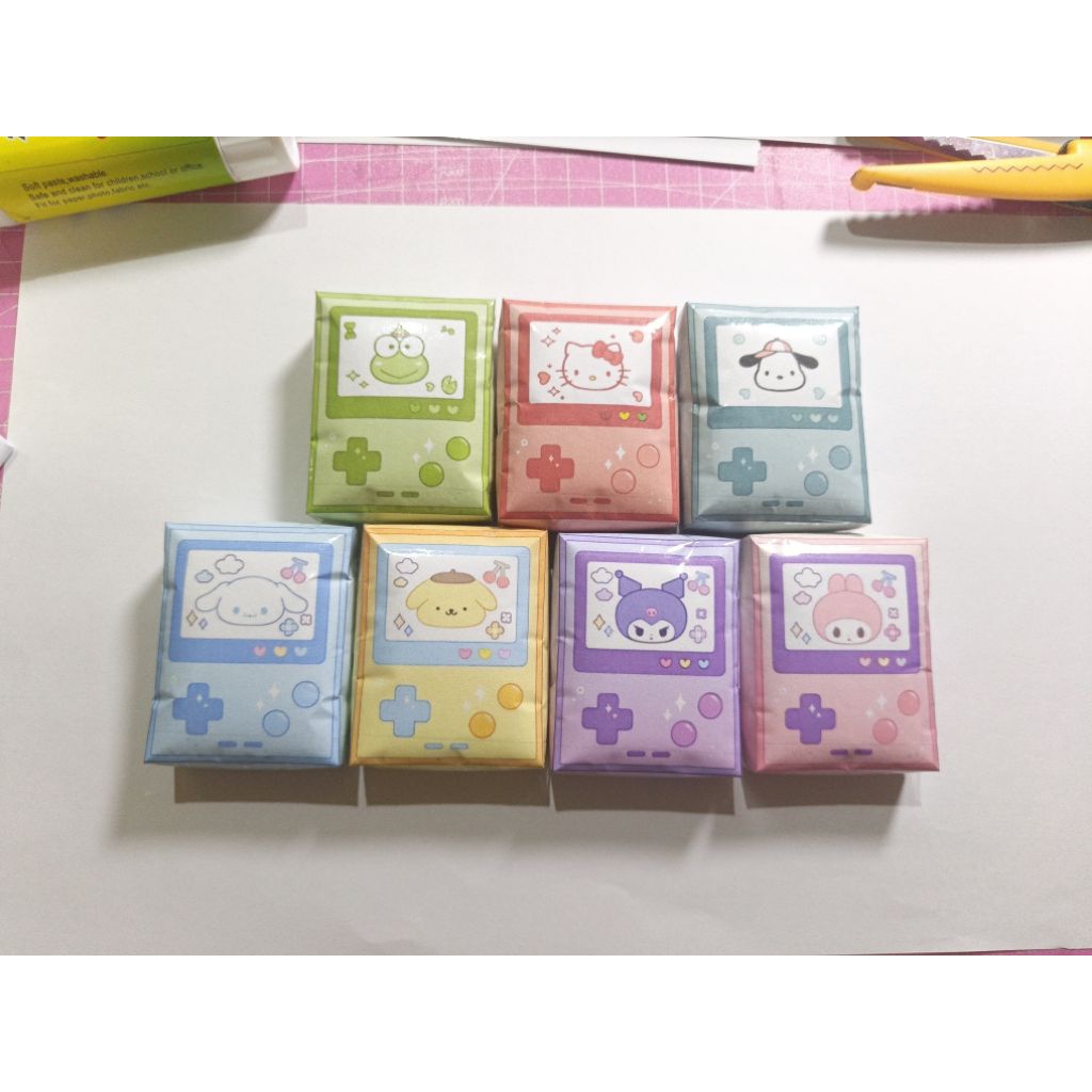 PAPER SQUISHY MINI GAME BOX SANRIO
