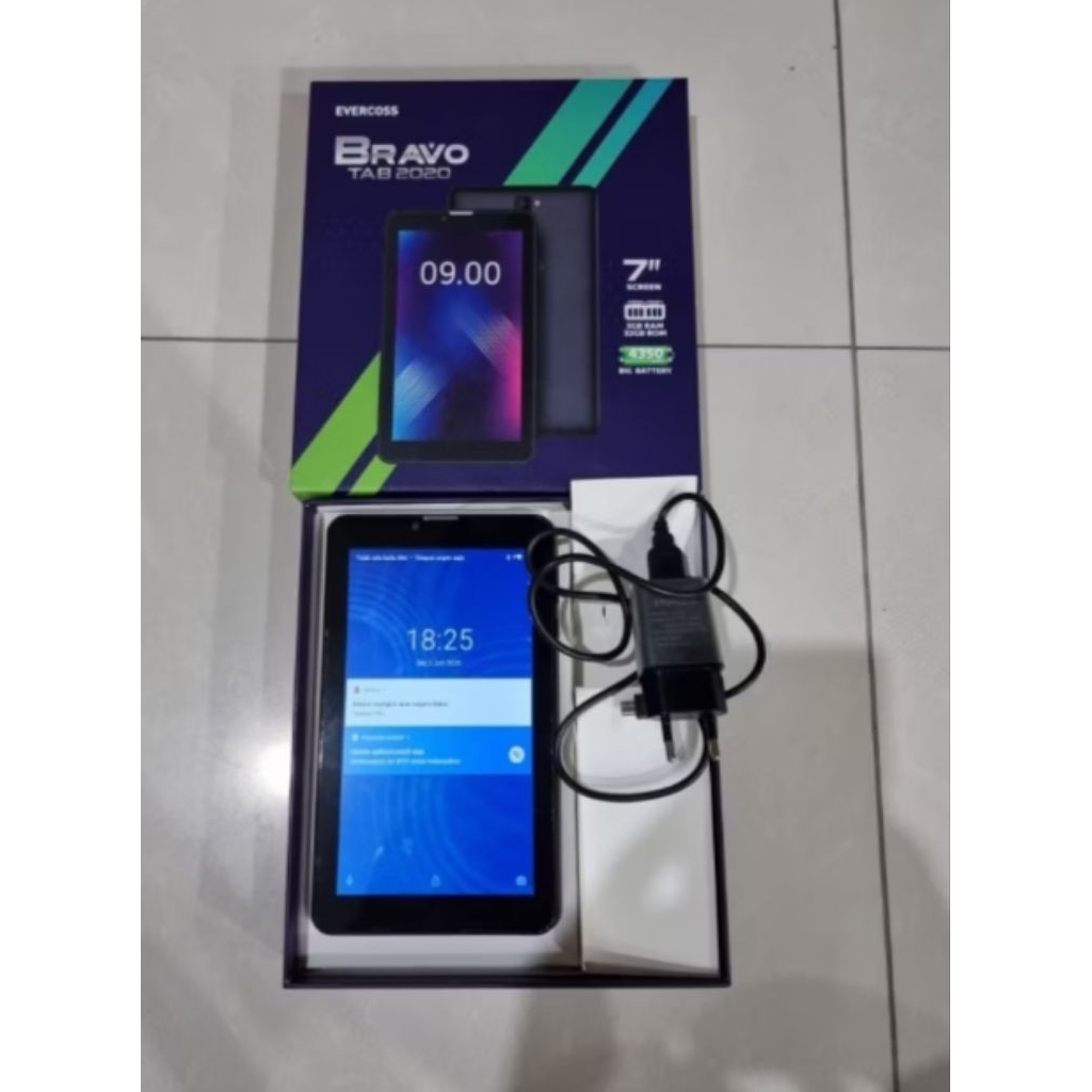 Evercoss X7 Bravo Tab Second normal 3/32gb