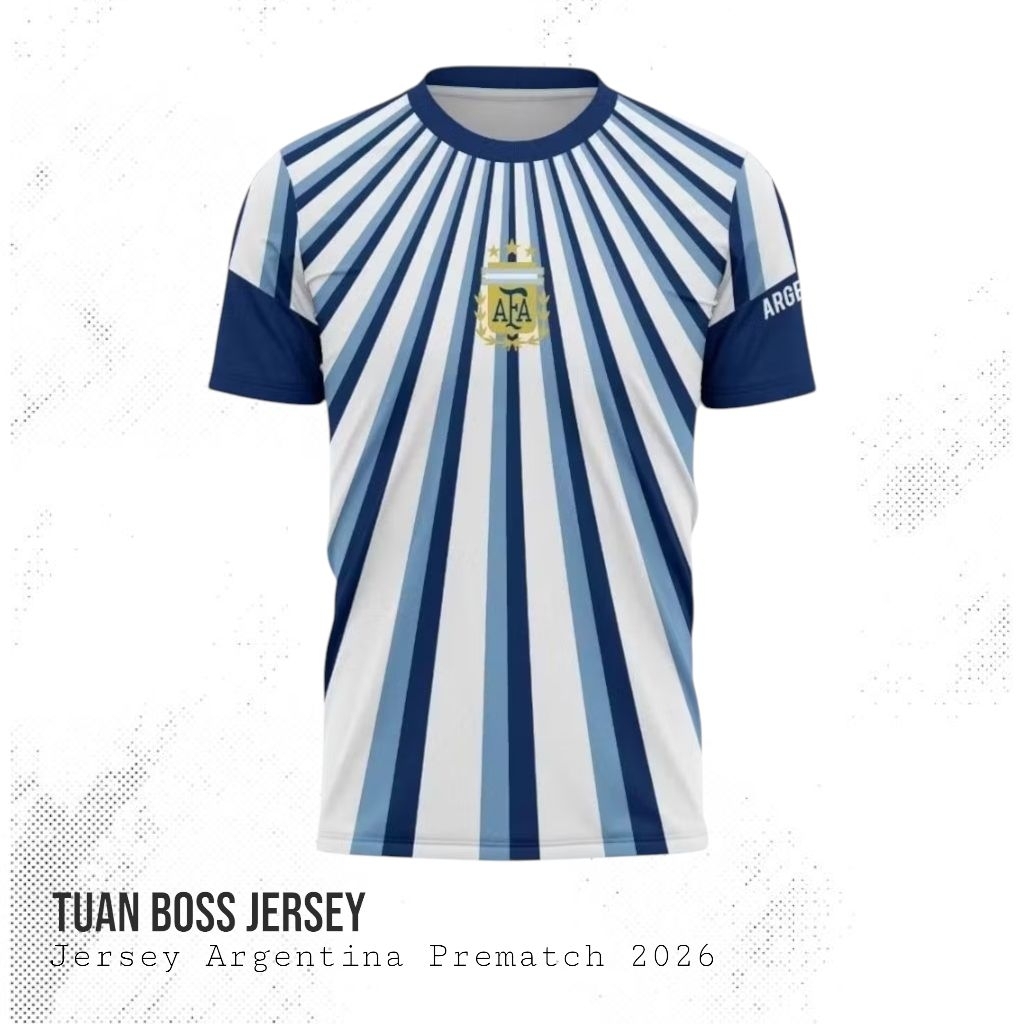JERSEY ARGENTINA PREMATCH PIALA DUNIA 2026