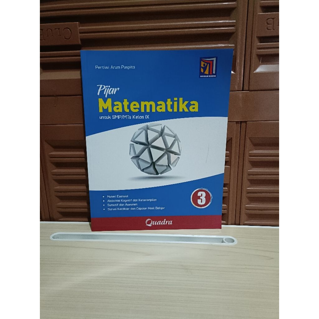 buku Original - pijar matematika untuk SMP kelas 9 K merdeka quadra
