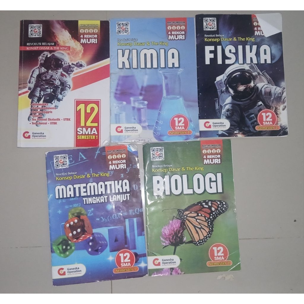 5 BUKU GO SAINTEK