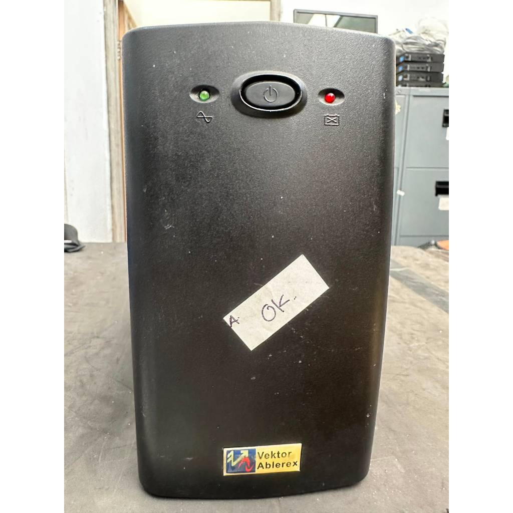 UPS Vektor Ablerex Vesta 625L 625VA 375W Tanpa Baterai Bekas Normal