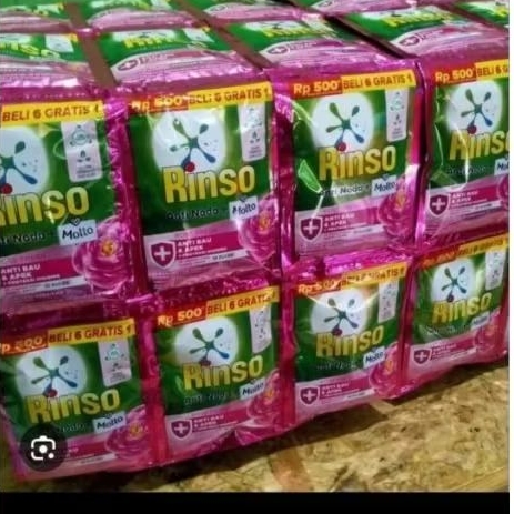 [36PCS] Rinso Liquid Cair Kemasan 500an / 3 renteng RINSO Cair 500an / Deterjen Cair Rinso Liquid