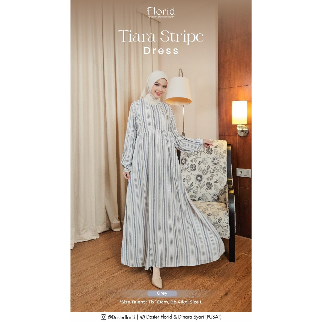 Tiara Stripe Dress