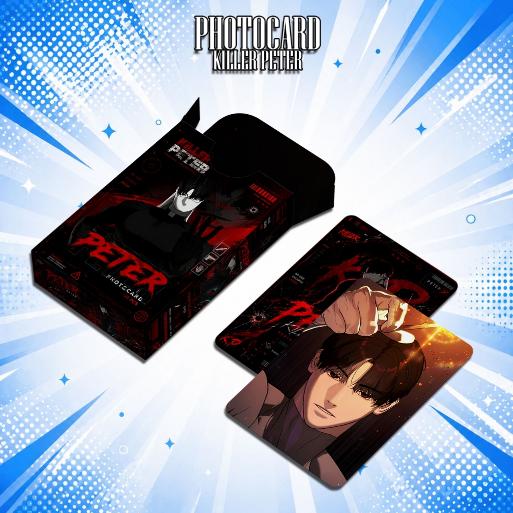 PHOTOCARD SET PETER MANHWA KILLER PETER PREMIUM 25PCS