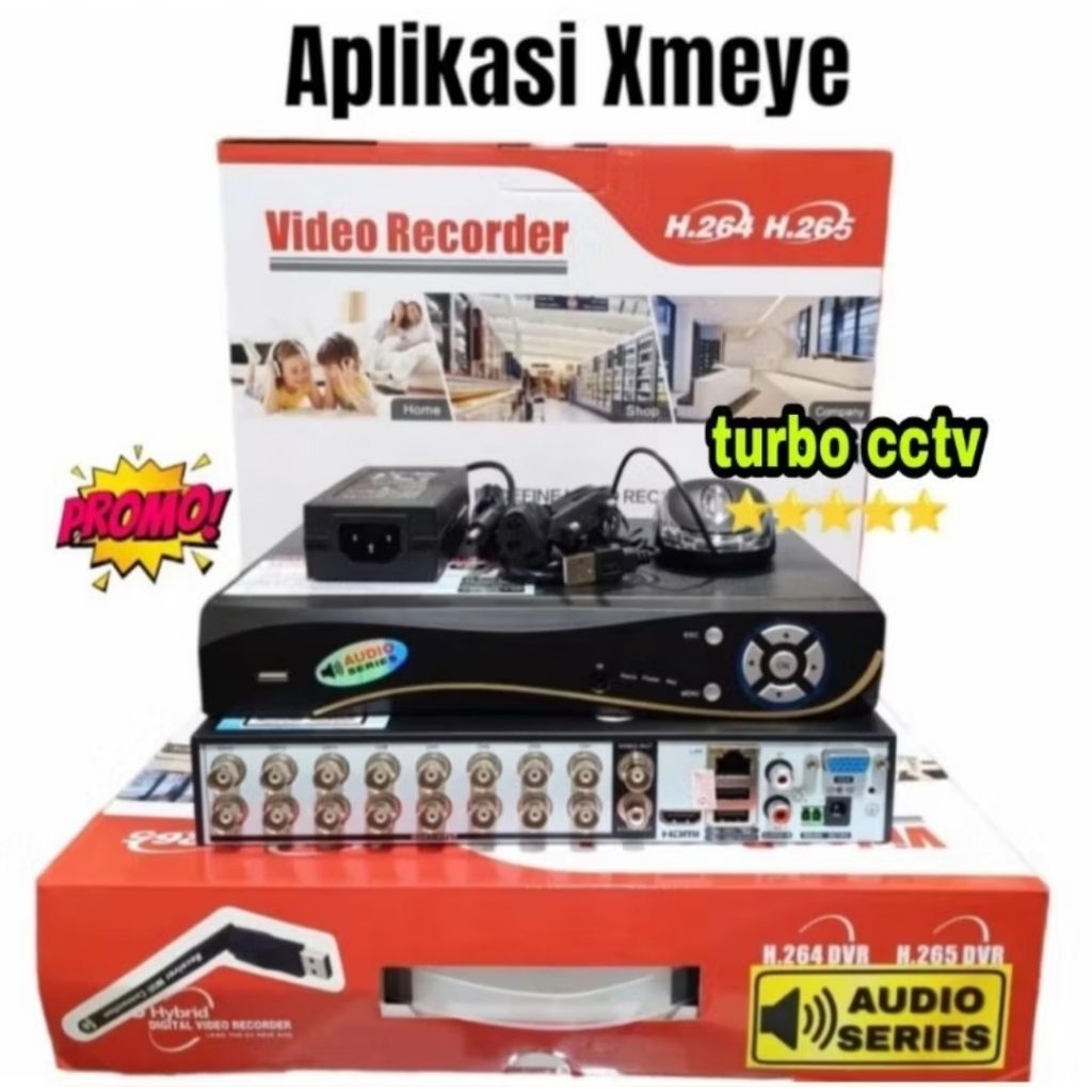 DVR XMEYE 16CH 5MP FULL HD